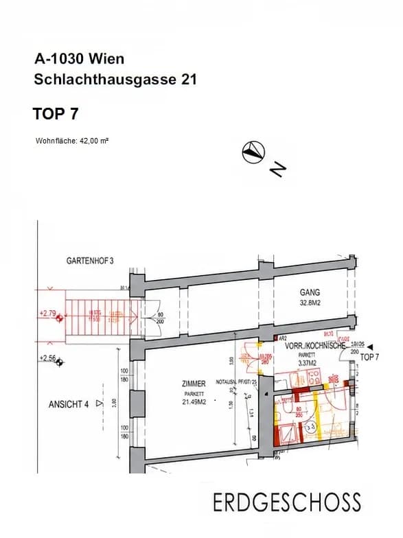 1-Zimmer-Wohnung kaufen in Wien – 35,1 m², € 139.000 – Bild 15 von 16