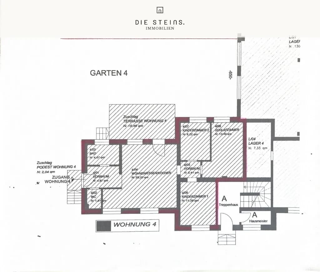 4-Zimmer-Wohnung kaufen in Vöcklabruck – 75 m², € 180.000 – Bild 16 von 17
