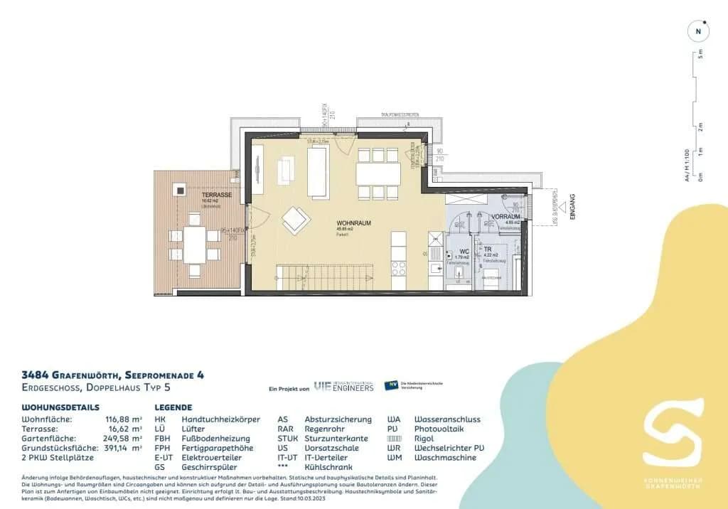 4-Zimmer-Haus kaufen in Tulln – 116,88 m², € 646.000 – Bild 21 von 24