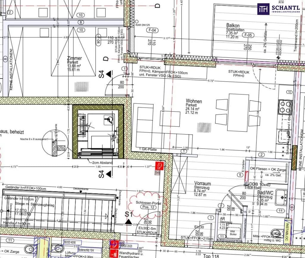 2-Zimmer-Wohnung mieten in Graz – 53,02 m², € 756 – Bild 21 von 21