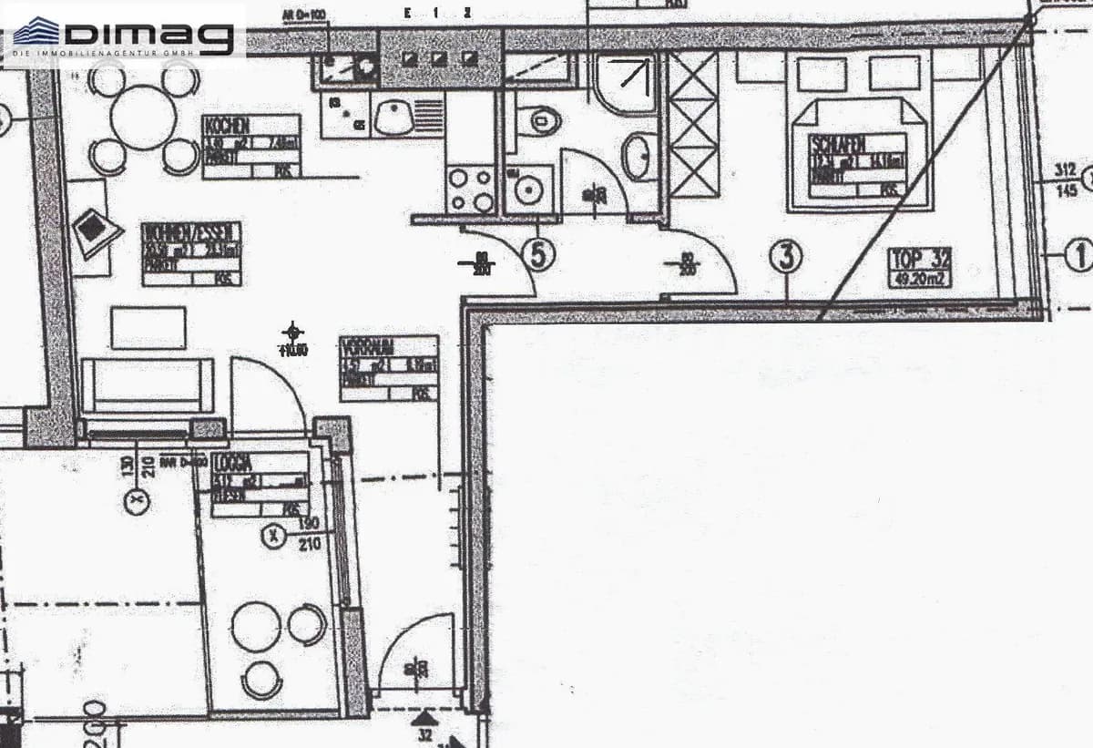 2-Zimmer-Wohnung mieten in Wien – 50 m², € 875 – Bild 9 von 9