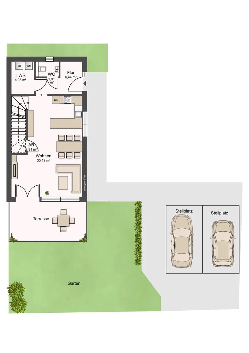 4-Zimmer-Haus kaufen in Feldkirch – 98 m², € 698.000 – Bild 25 von 28