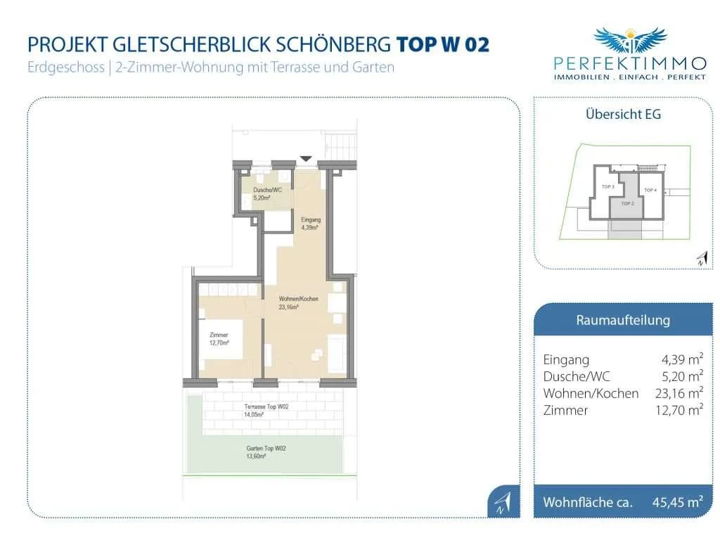 2-Zimmer-Wohnung kaufen in Innsbruck-Land – 45,45 m², € 354.000 – Bild 17 von 20