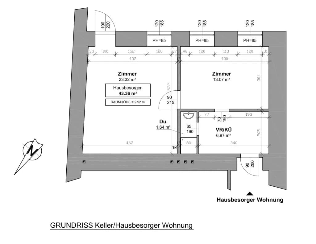 2-Zimmer-Gewerbeimmobilie mieten in Wien – 43,36 m², € 705 – Bild 17 von 17