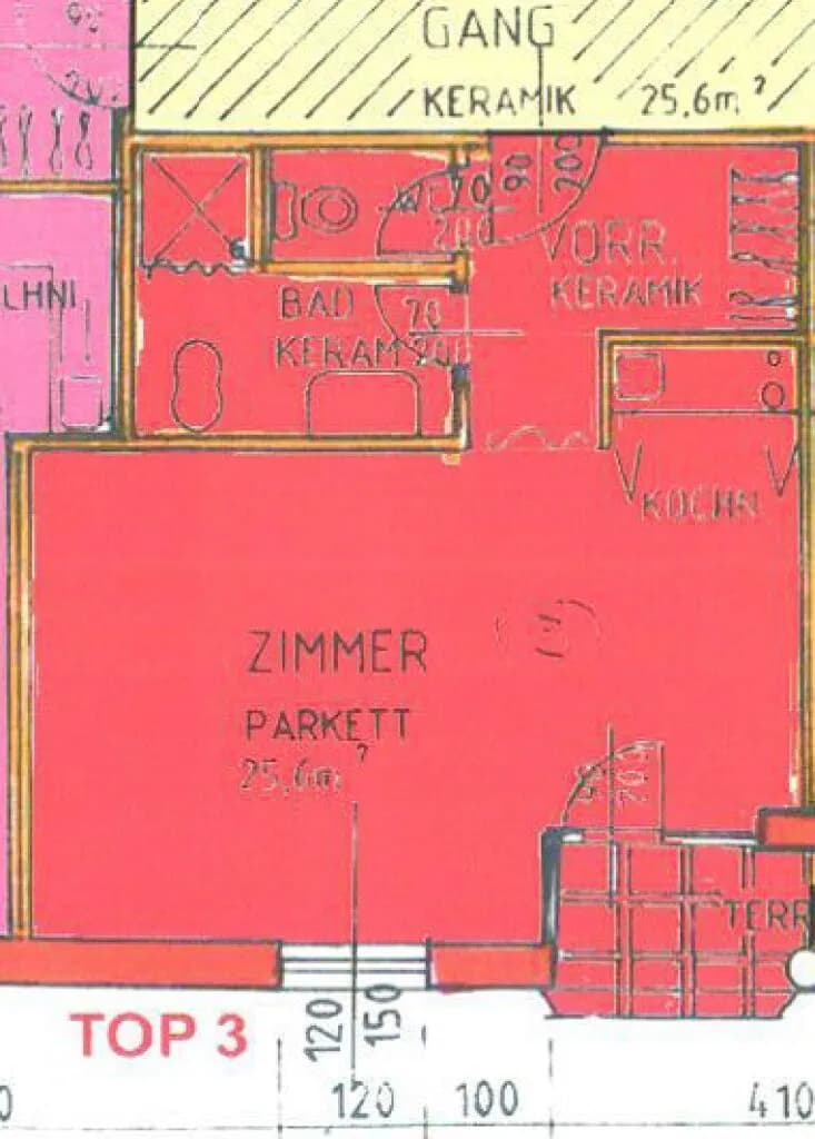 1-Zimmer-Wohnung mieten in Ried im Innkreis – 35,84 m², € 454 – Bild 5 von 5