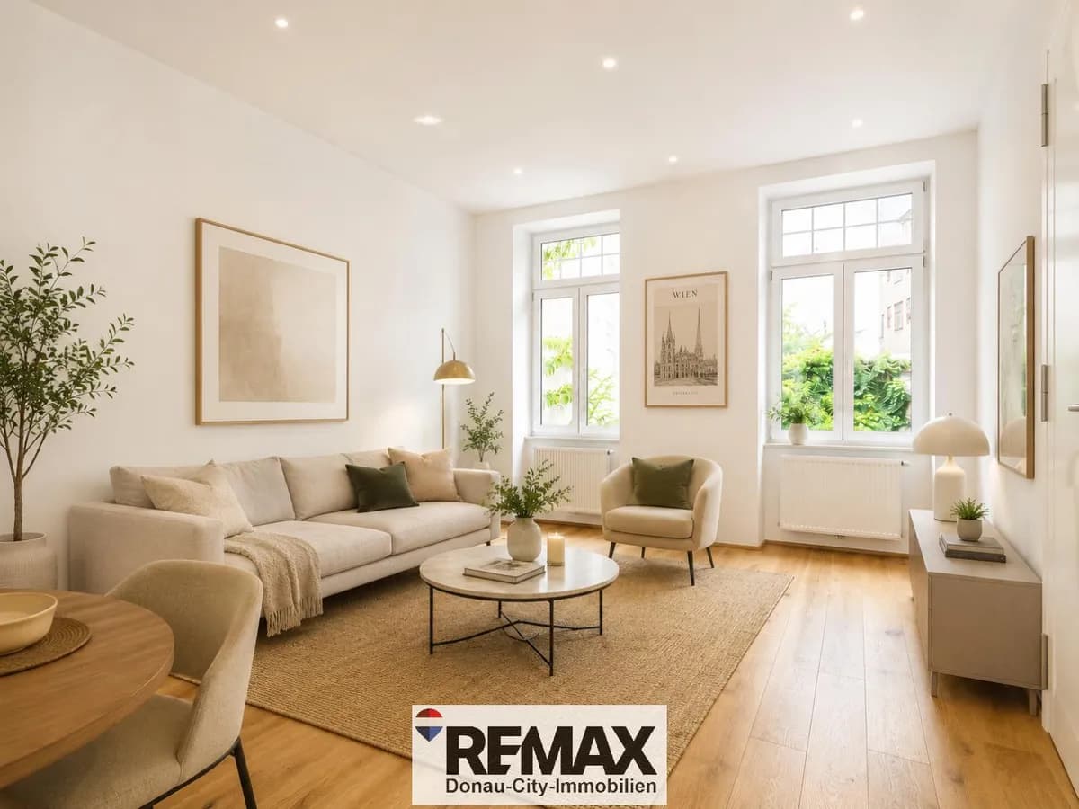 2-Zimmer-Wohnung kaufen in Wien – 42 m², € 220.000 – Bild 1 von 12