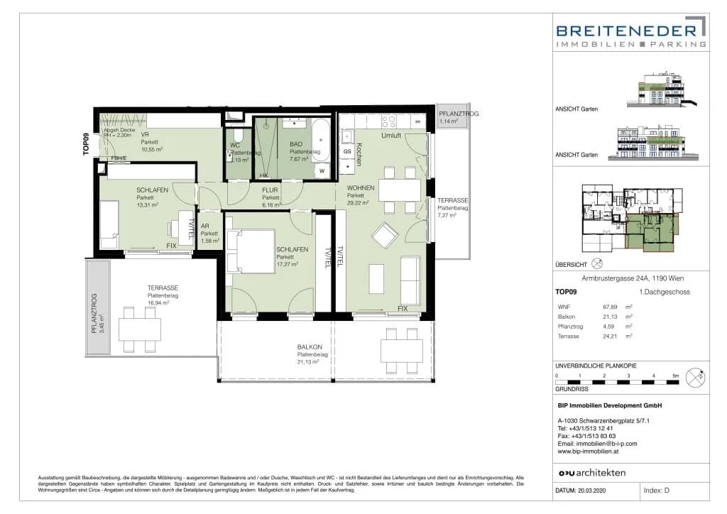 3-Zimmer-Wohnung mieten in Wien – 87,89 m², € 2.899 – Bild 11 von 11