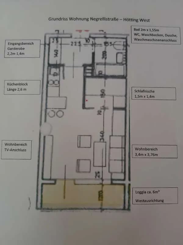 1-Zimmer-Wohnung mieten in Innsbruck – 27 m², € 850 – Bild 2 von 8