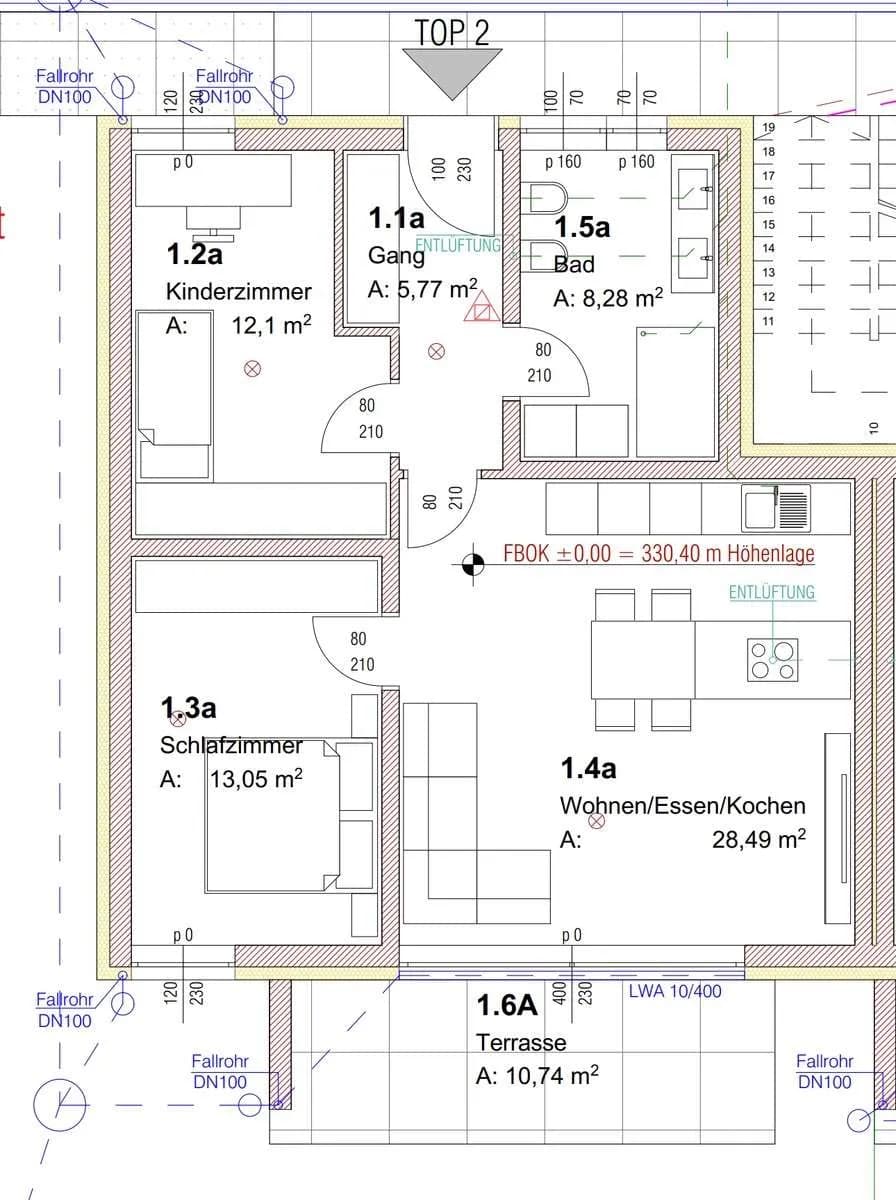 3-Zimmer-Wohnung mieten in Graz-Umgebung – 68 m², € 1.310 – Bild 29 von 31