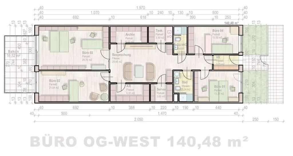 Gewerbeimmobilie kaufen in Salzburg Stadt – 140 m², € 590.016 – Bild 6 von 7