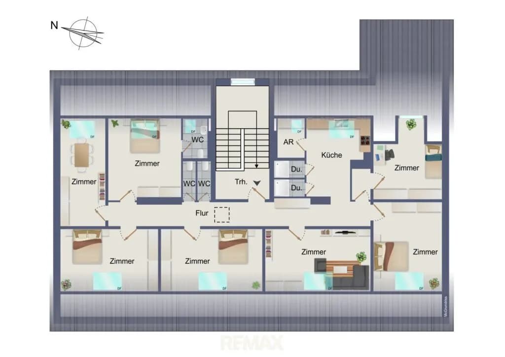7-Zimmer-Wohnung kaufen in Graz – 175 m², € 399.500 – Bild 8 von 8