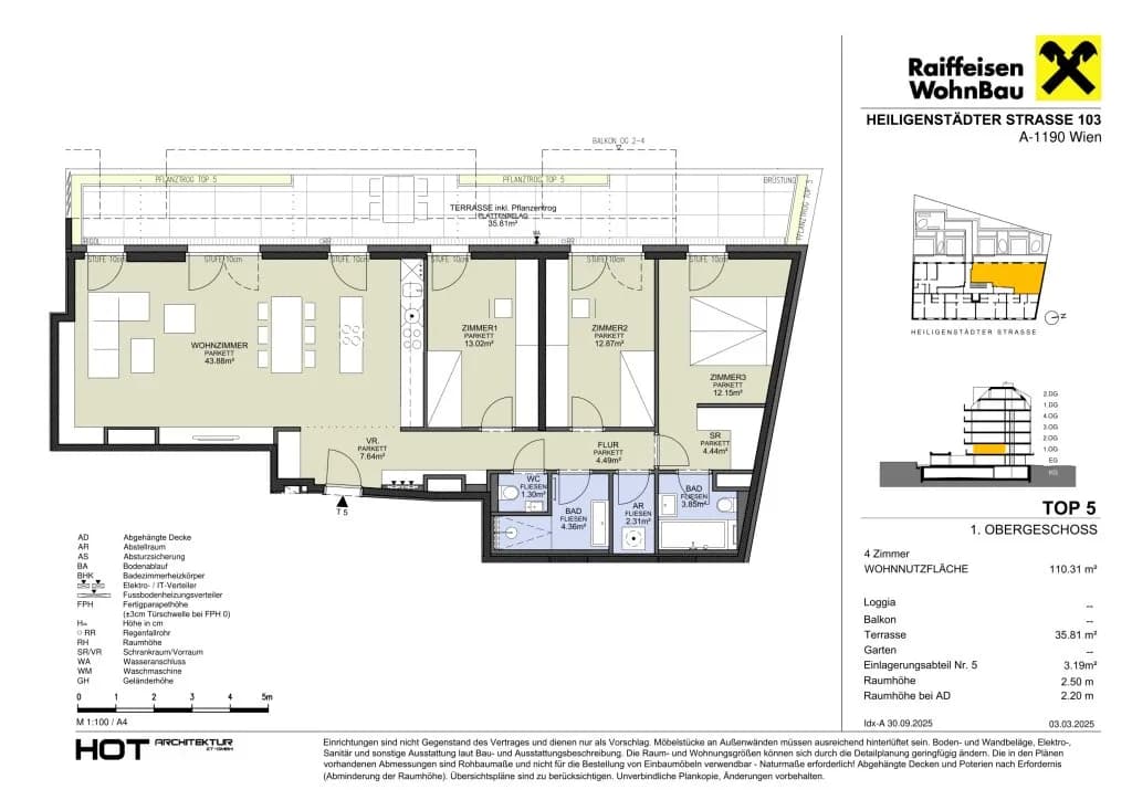 4-Zimmer-Wohnung kaufen in Wien – 110,45 m², € 993.400 – Bild 5 von 7