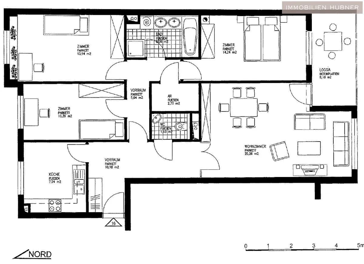 4-Zimmer-Wohnung mieten in Wien – 105,28 m², € 2.299 – Bild 10 von 13
