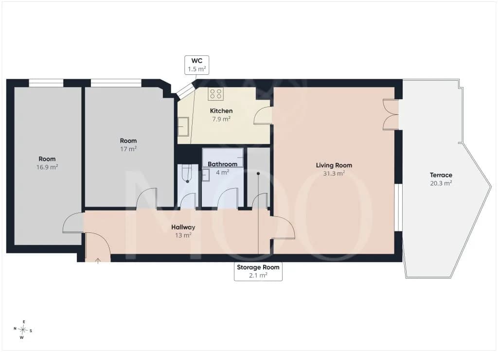 Wohnung mieten in Wien – 93,7 m², € 1.799 – Bild 13 von 13