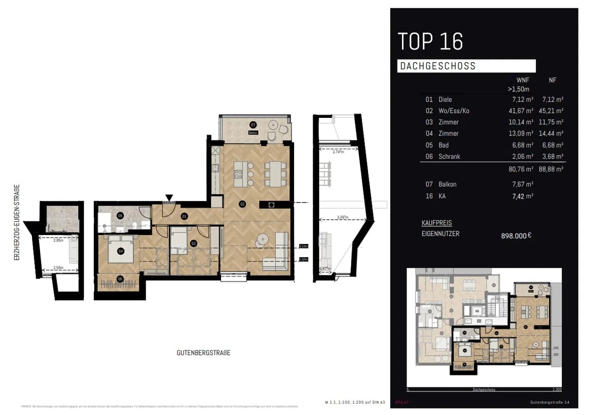 3-Zimmer-Wohnung kaufen in Innsbruck – 80,76 m², € 898.000 – Bild 13 von 13