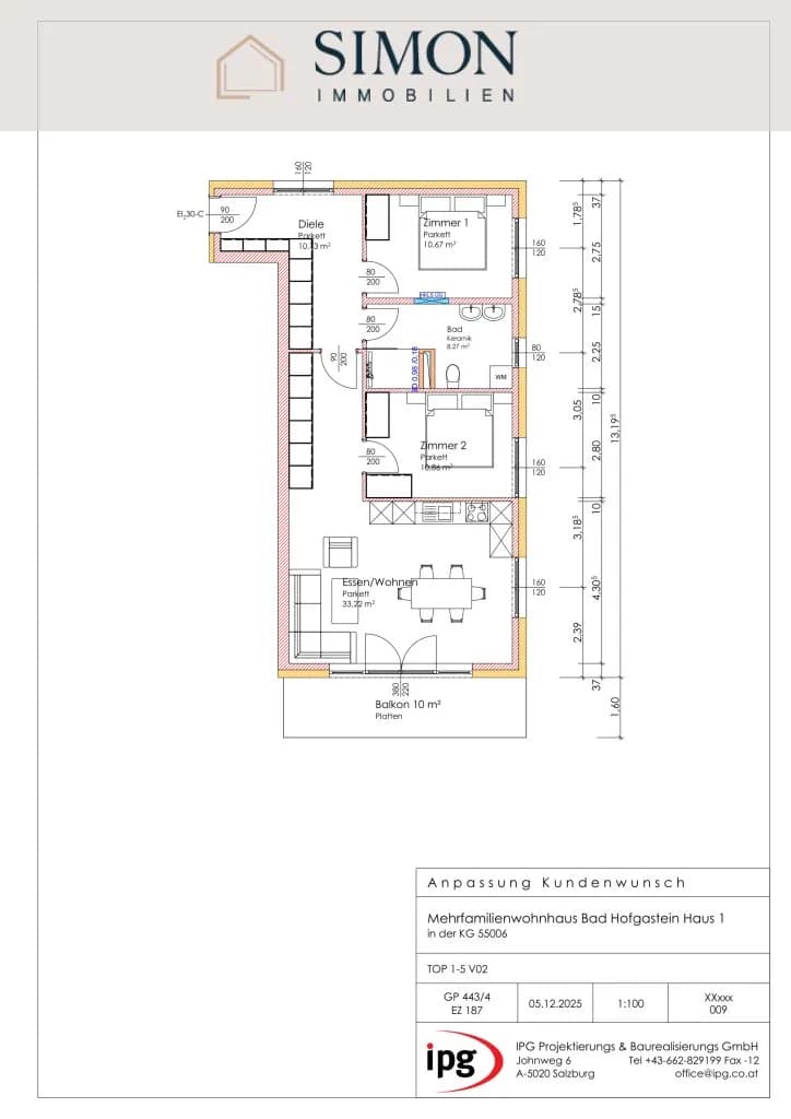 3-Zimmer-Wohnung mieten in Sankt Johann im Pongau – 73 m², € 1.650 – Bild 14 von 15