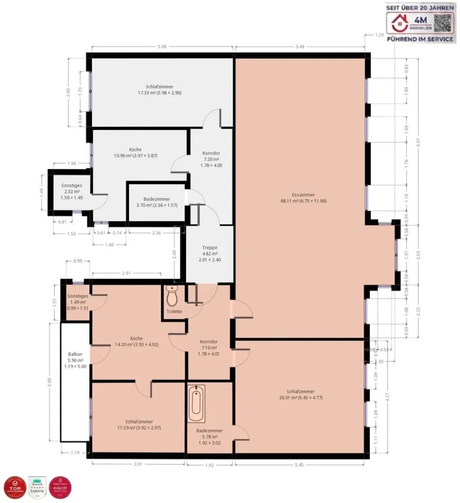 3-Zimmer-Wohnung kaufen in Waidhofen an der Thaya – 134 m², € 335.000 – Bild 9 von 9