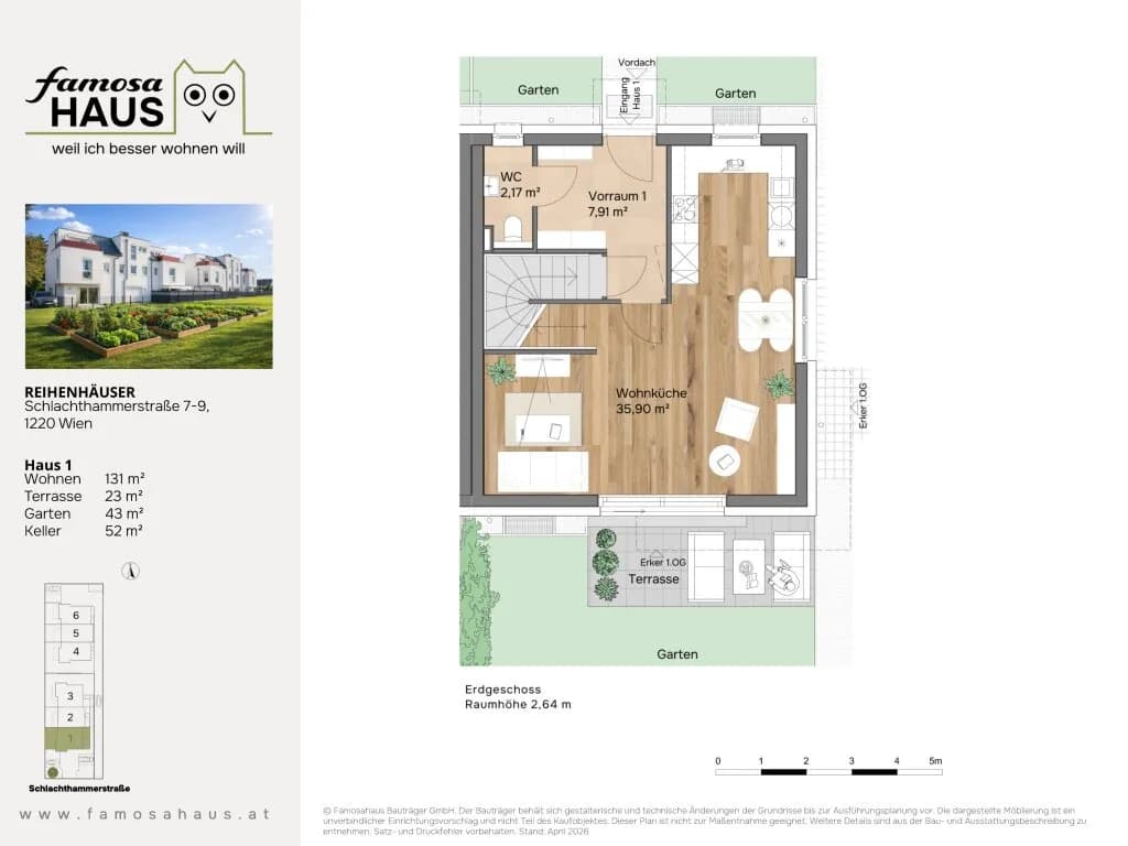 5-Zimmer-Haus kaufen in Wien – 131 m², € 859.900 – Bild 27 von 30