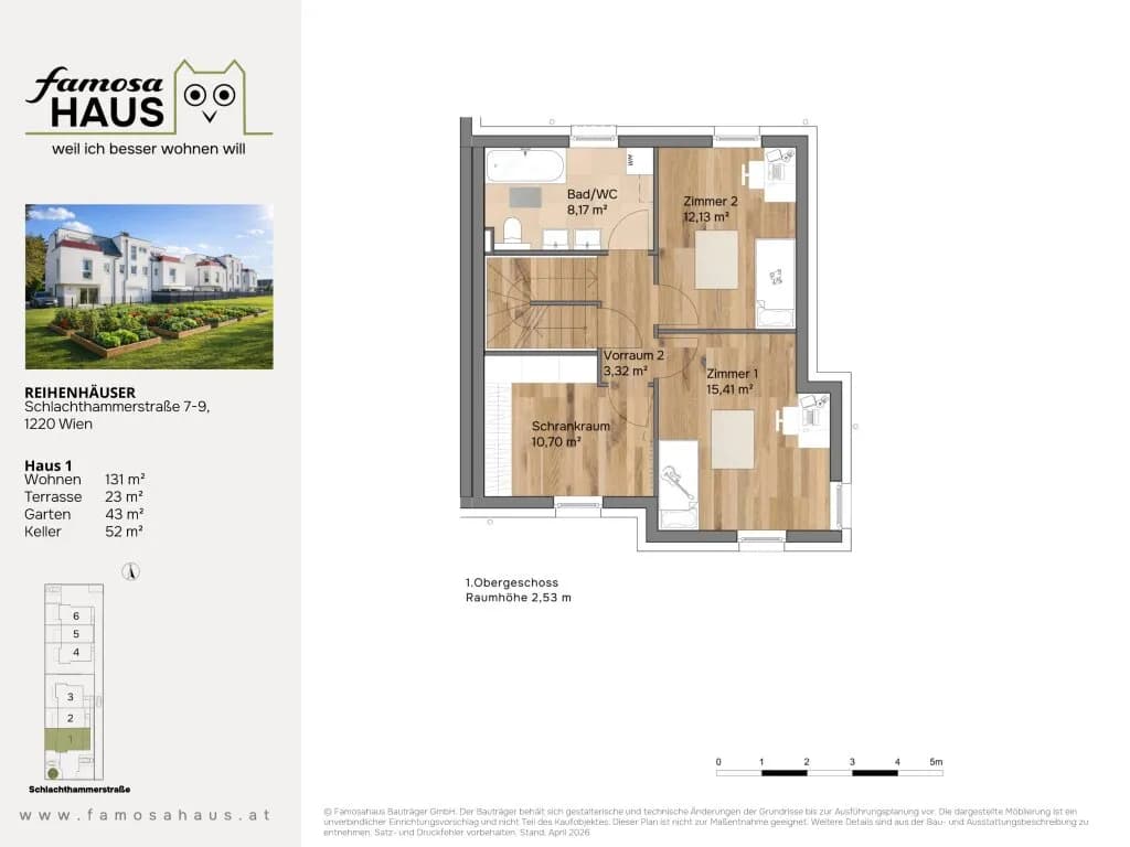 5-Zimmer-Haus kaufen in Wien – 131 m², € 859.900 – Bild 28 von 30