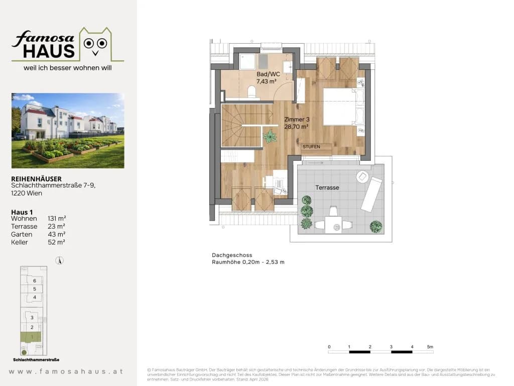 5-Zimmer-Haus kaufen in Wien – 131 m², € 859.900 – Bild 29 von 30