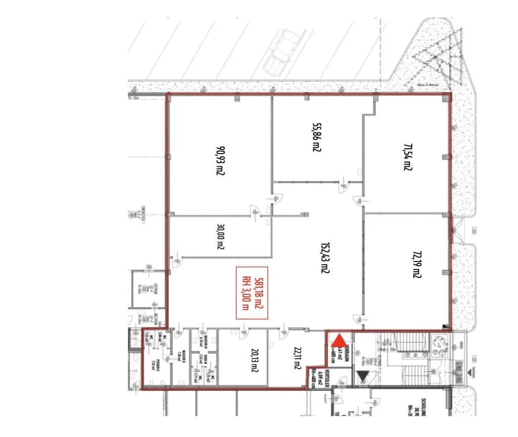 Gewerbeimmobilie mieten in Linz Land – 581 m², € 5.114 – Bild 3 von 3