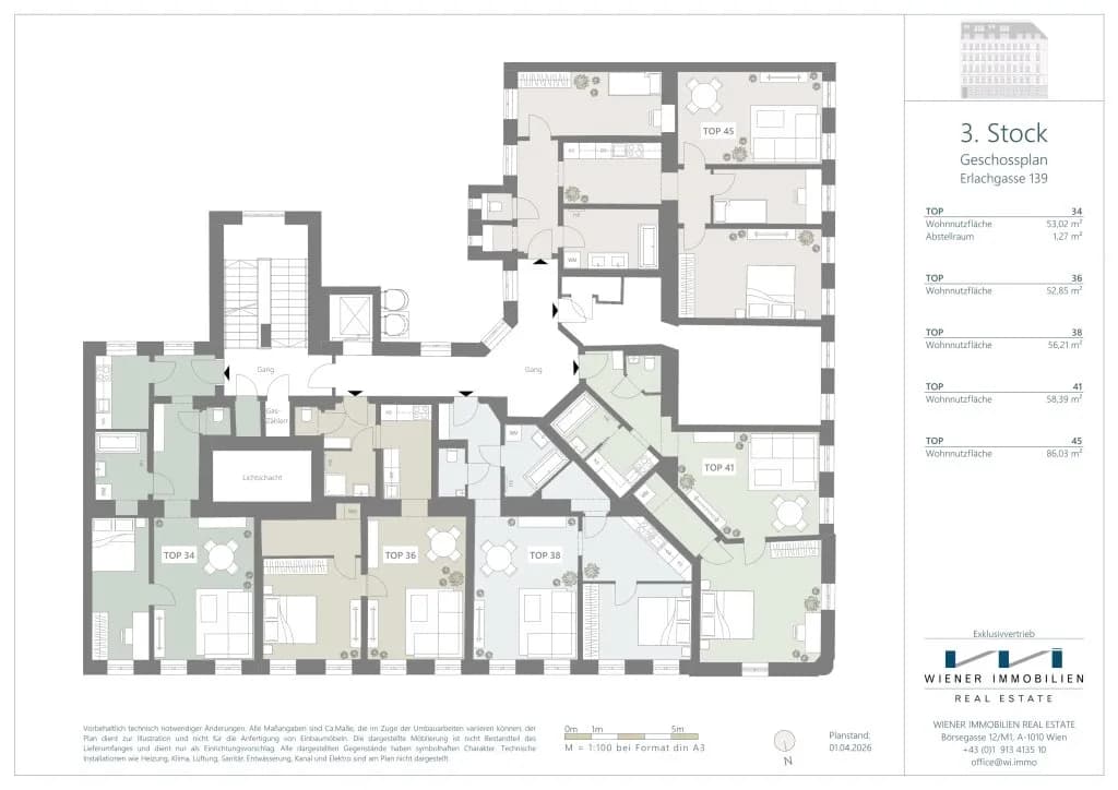 4-Zimmer-Wohnung kaufen in Wien – 86,03 m², € 408.650 – Bild 18 von 20