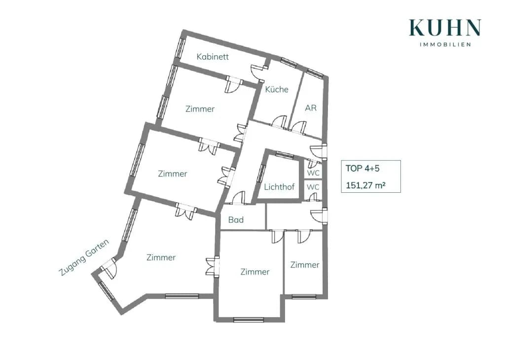 6-Zimmer-Wohnung kaufen in Wien – 151,27 m², € 1.099.000 – Bild 29 von 29