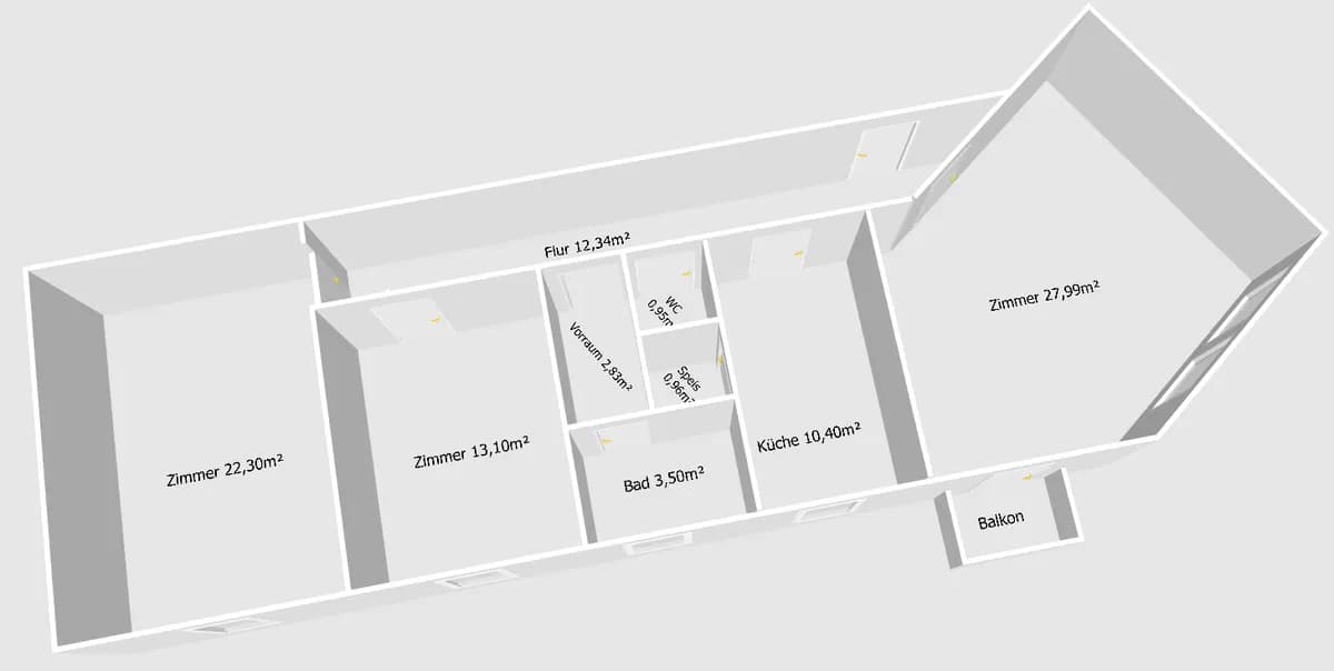 4-Zimmer-Wohnung kaufen in Graz – 95 m², € 349.000 – Bild 5 von 11