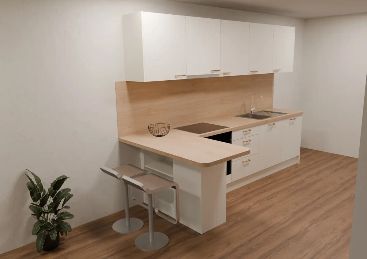 2-Zimmer-Wohnung mieten in Salzburg-Umgebung – 45 m², € 1.260 – Bild 2 von 3
