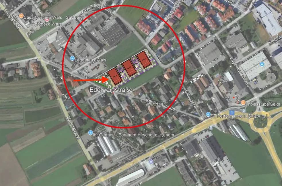 2-Zimmer-Wohnung mieten in Salzburg-Umgebung – 45 m², € 1.260 – Bild 3 von 3