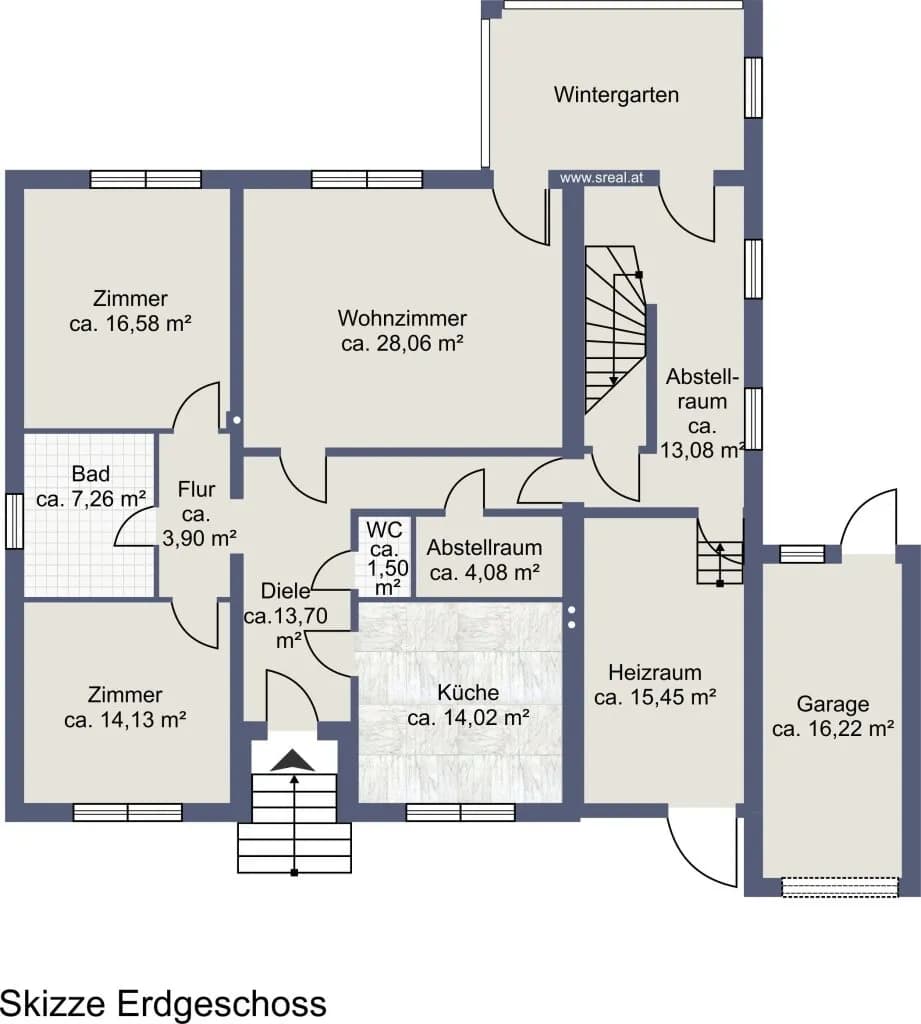 3-Zimmer-Haus kaufen in Gänserndorf – 103 m², € 279.000 – Bild 23 von 25