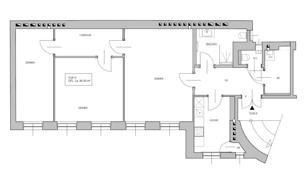 3-Zimmer-Wohnung mieten in Wien – 86,03 m², € 1.745 – Bild 16 von 16