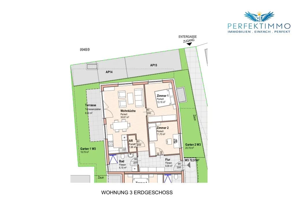 3-Zimmer-Wohnung kaufen in Imst – 73 m², € 413.000 – Bild 5 von 5