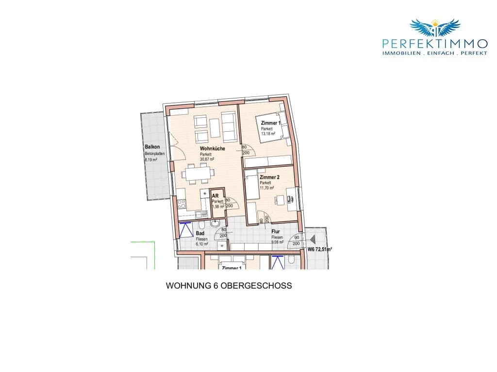 3-Zimmer-Wohnung kaufen in Imst – 73 m², € 404.500 – Bild 5 von 5