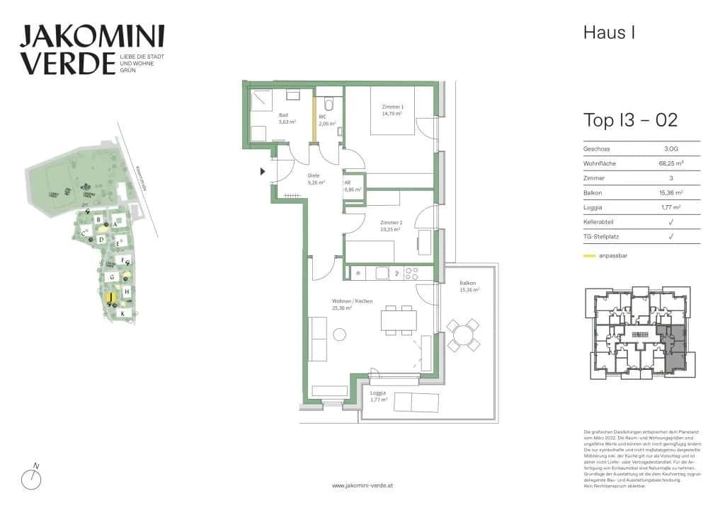 3-Zimmer-Wohnung kaufen in Graz – 68,25 m², € 314.000 – Bild 17 von 17