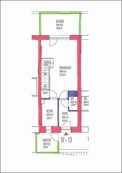 3-Zimmer-Wohnung mieten in Leibnitz – 69 m², € 912 – Bild 12 von 14