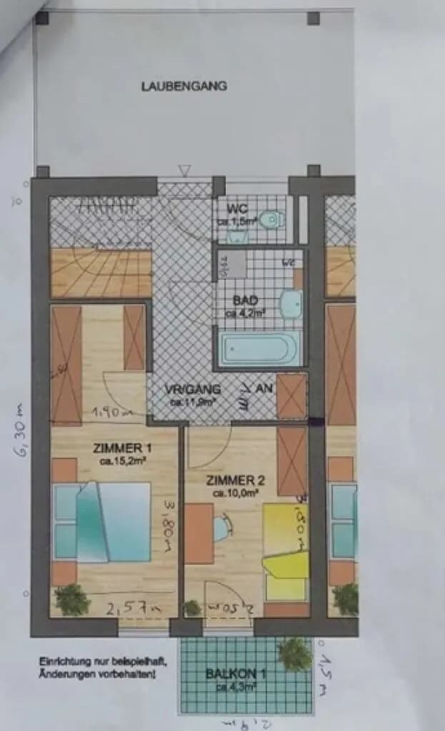 3-Zimmer-Wohnung kaufen in Graz – 71 m², € 397.500 – Bild 13 von 14