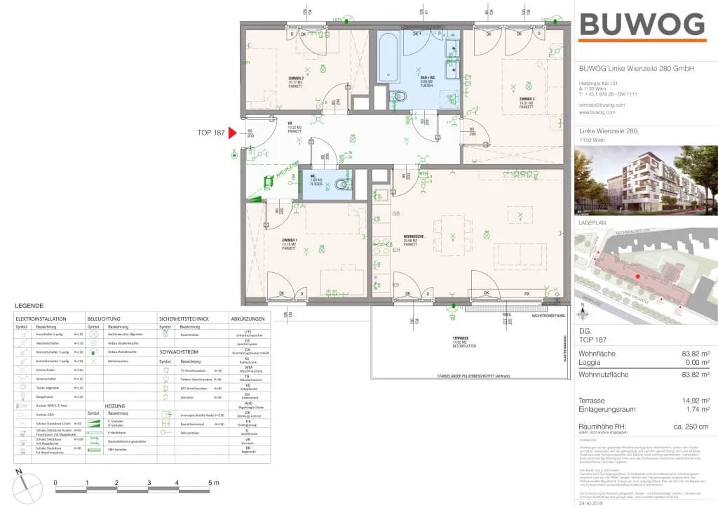 4-Zimmer-Wohnung mieten in Wien – 83,82 m², € 1.793 – Bild 13 von 13