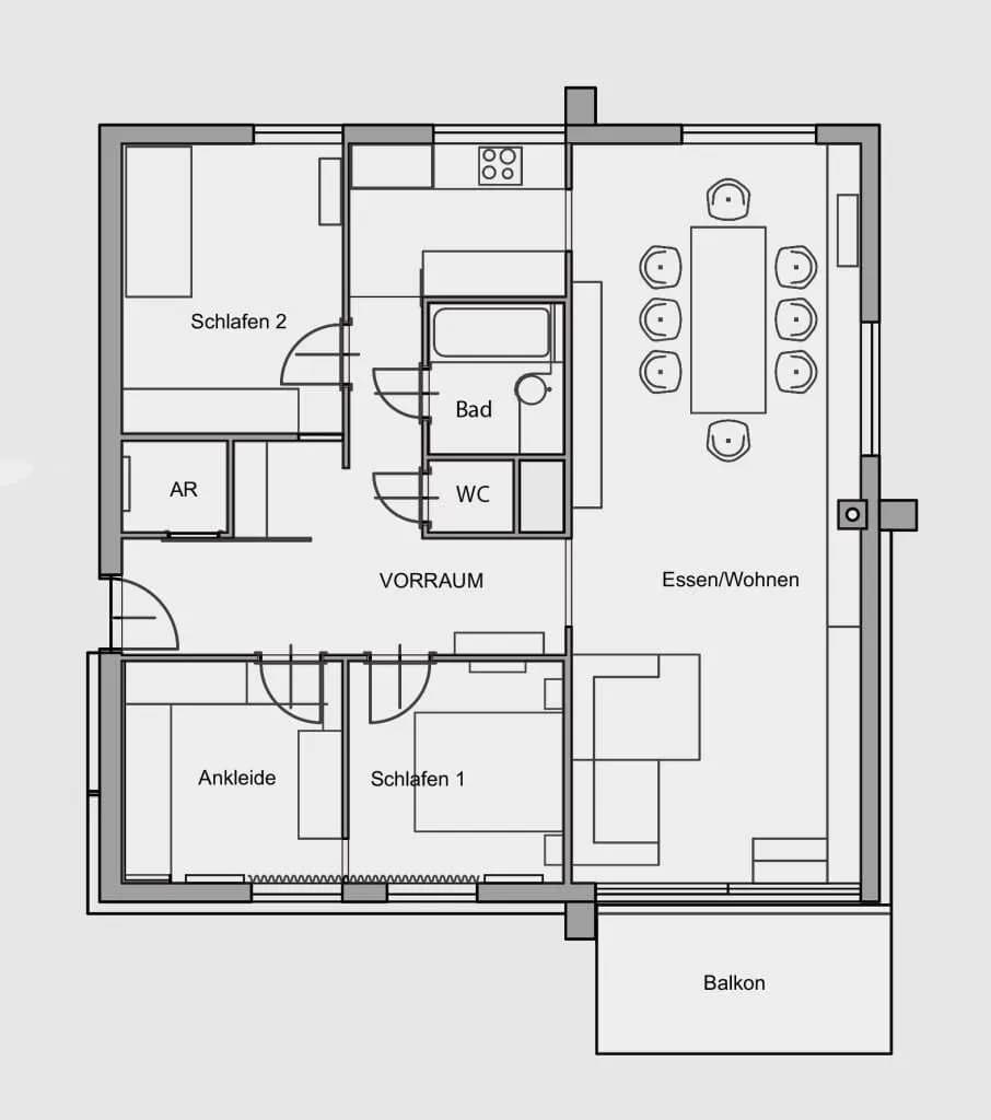 4-Zimmer-Wohnung kaufen in Graz – 96 m², € 645.000 – Bild 12 von 12
