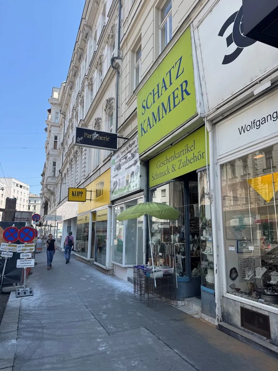 Gewerbeimmobilie mieten in Wien – 33 m², € 1.250 – Bild 1 von 6