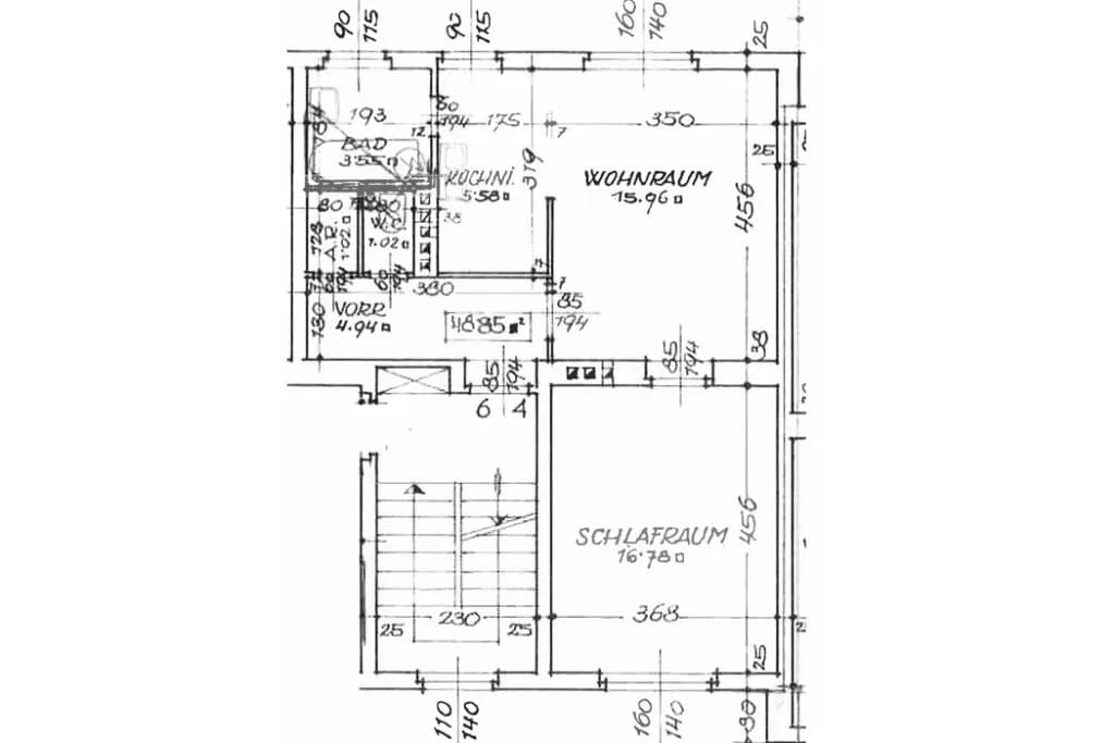 2-Zimmer-Wohnung mieten in Sankt Pölten Land – 49,1 m², € 390 – Bild 2 von 8