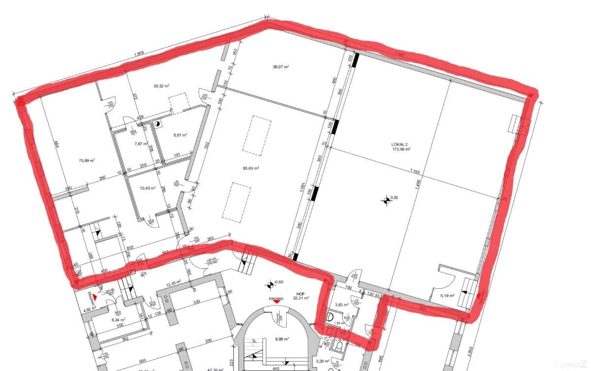 6-Zimmer-Gewerbeimmobilie mieten in Gänserndorf – 431 m², € 2.890 – Bild 2 von 14