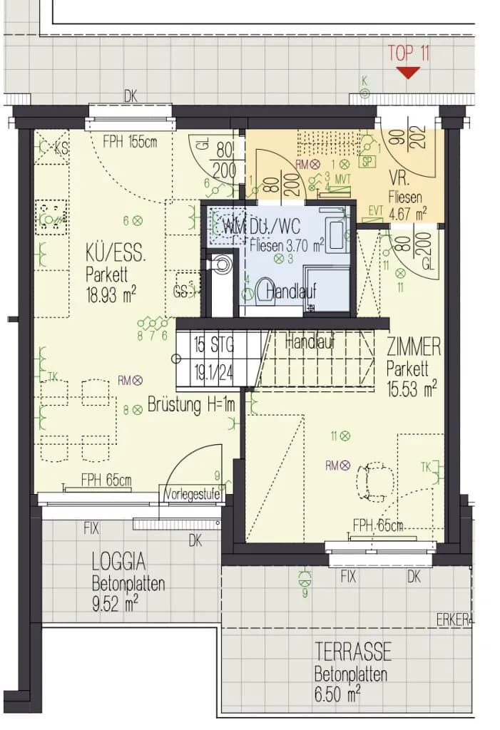 5-Zimmer-Wohnung kaufen in Wien – 94,69 m², € 489.900 – Bild 32 von 33