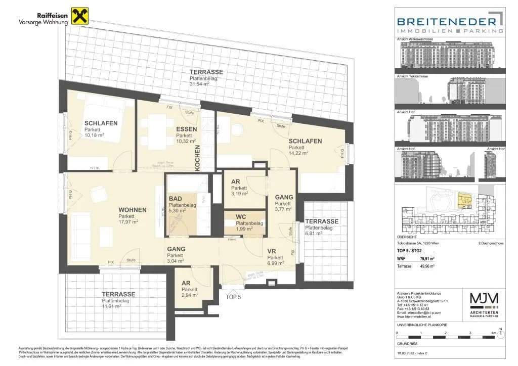 3-Zimmer-Wohnung kaufen in Wien – 79,91 m², € 504.000 – Bild 37 von 37