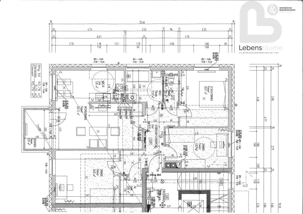 4-Zimmer-Wohnung mieten in Linz Land – 95,79 m², € 1.035 – Bild 7 von 7