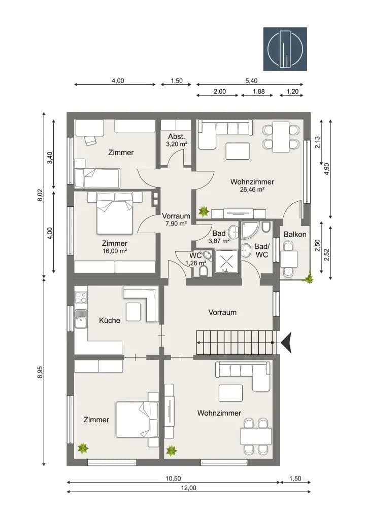 5-Zimmer-Haus kaufen in Oberpullendorf – 135 m², € 155.000 – Bild 20 von 20