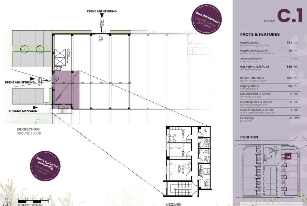 Gewerbeimmobilie mieten in Neusiedl am See – 688 m², € 6 – Bild 3 von 6
