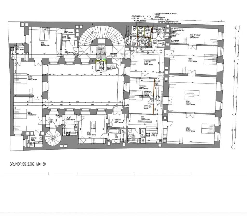 9-Zimmer-Gewerbeimmobilie mieten in Wien – 430 m², € 14.749 – Bild 2 von 2