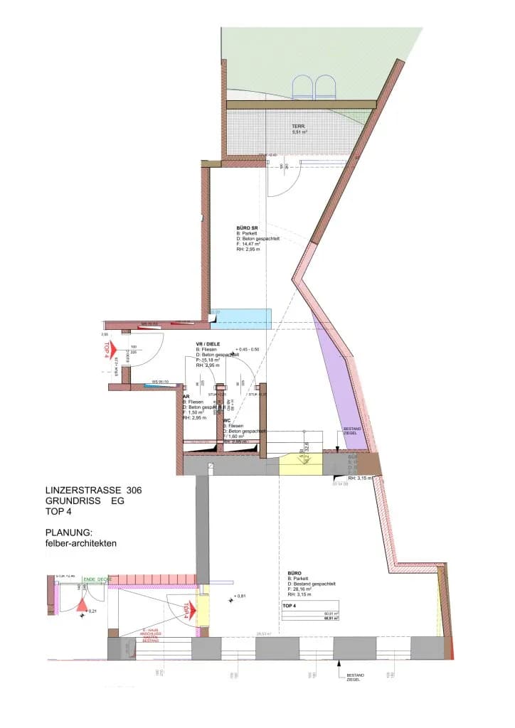 2-Zimmer-Gewerbeimmobilie mieten in Wien – 61 m², € 884 – Bild 15 von 16