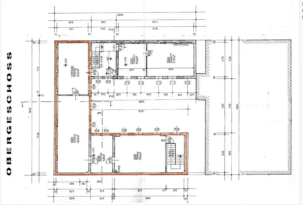 8-Zimmer-Gewerbeimmobilie mieten in Wien – 390 m², € 3.000 – Bild 18 von 19
